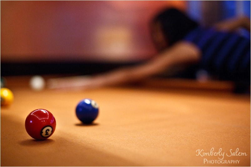 Diana - pool table