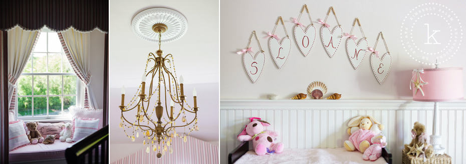 little girl's room - white and pink