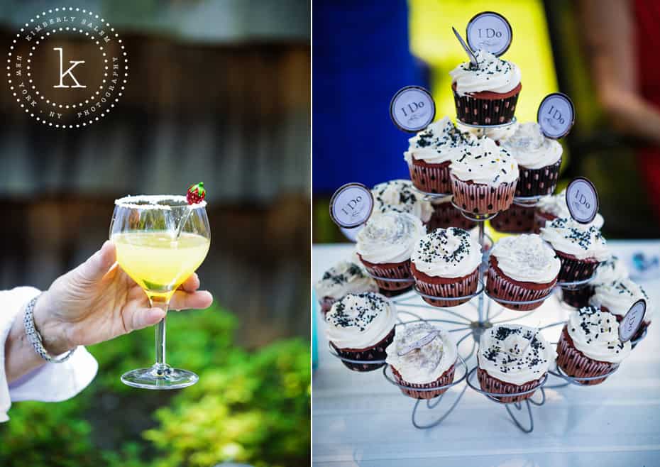 margaritas and cupcakes - bridal shower