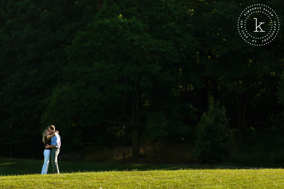 engaged couple - Prospect Park