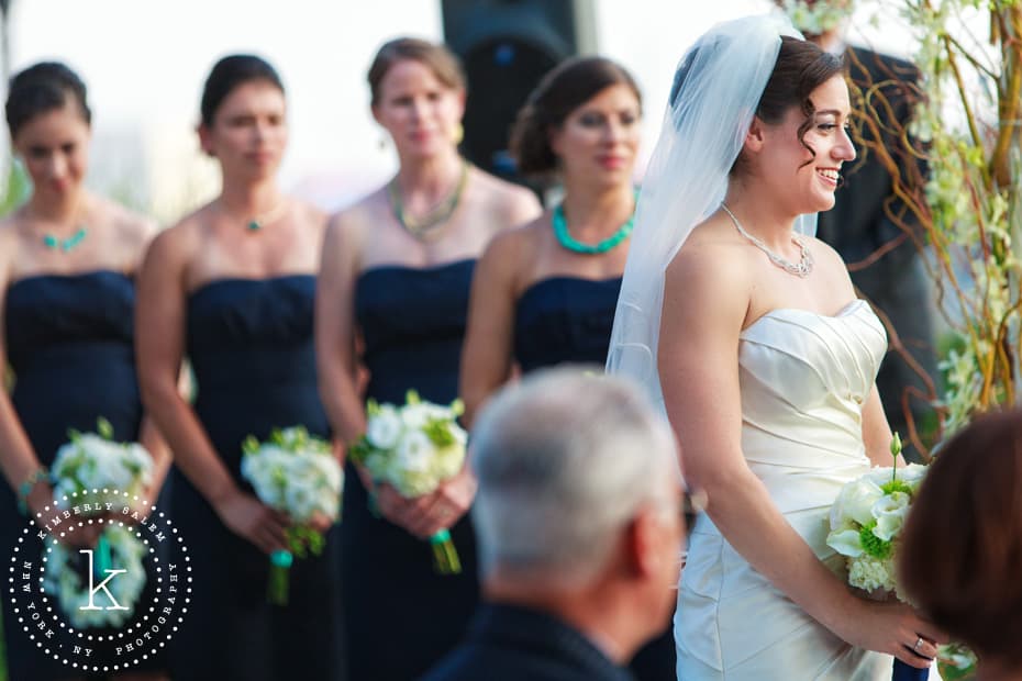 Bride and bridesmaids