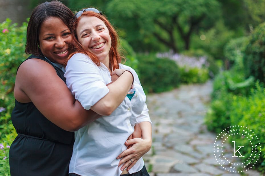 Hugs & happiness in Central Park