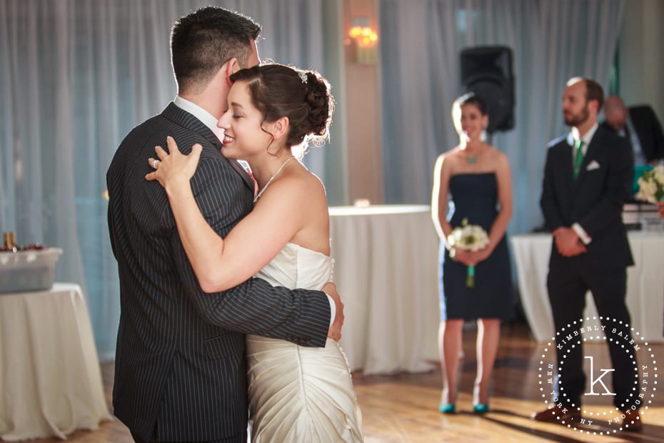 Bride and Groom first dance - Battery Gardens