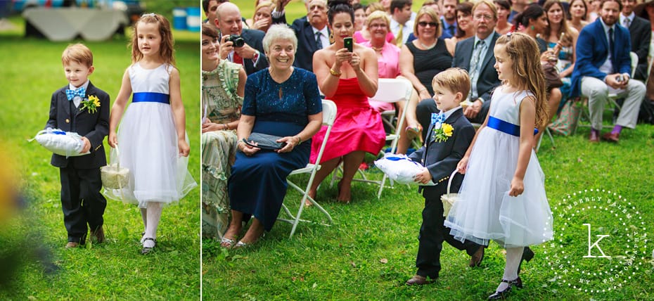 Ring bearer and flower girl