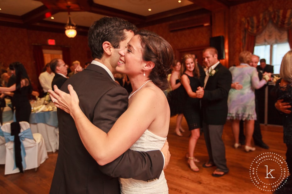 Bride and groom - dancing together