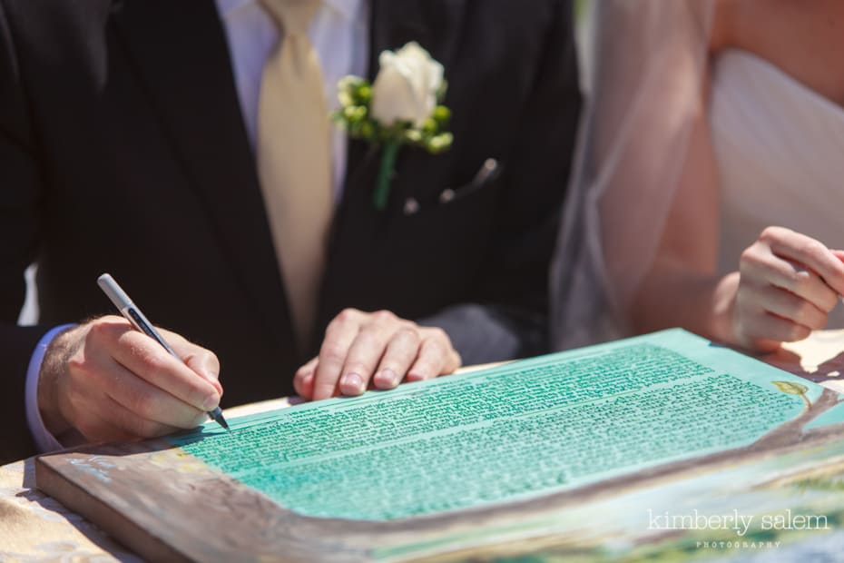 ketubah signing