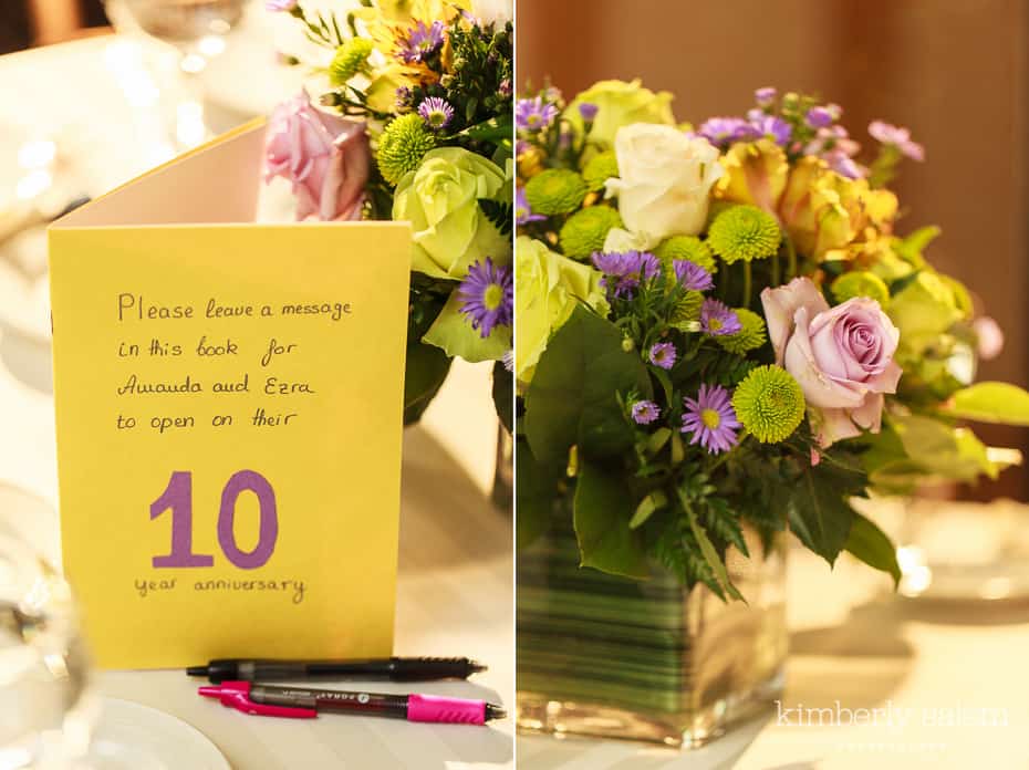 wedding reception - centerpiece detail